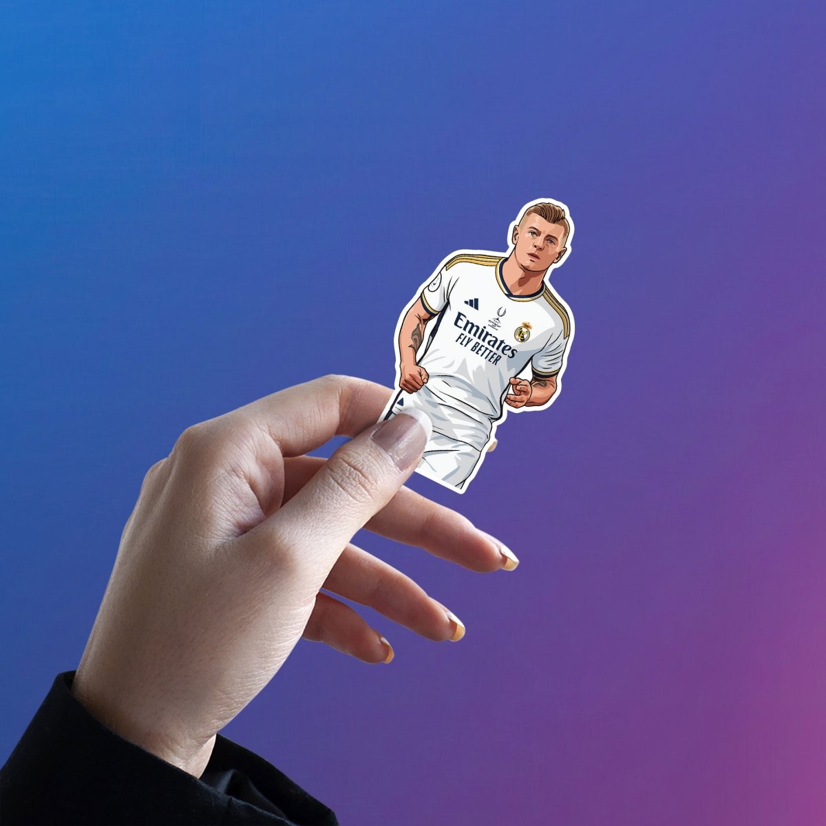 MAESTRO KROOS - THE ARCHITECT - stickyfunk premium stickers