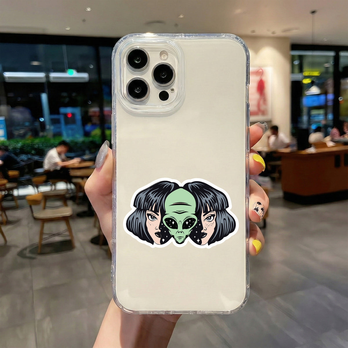 ALIEN KA SQUAD, EARTH PE FULL TASHAN STICKER