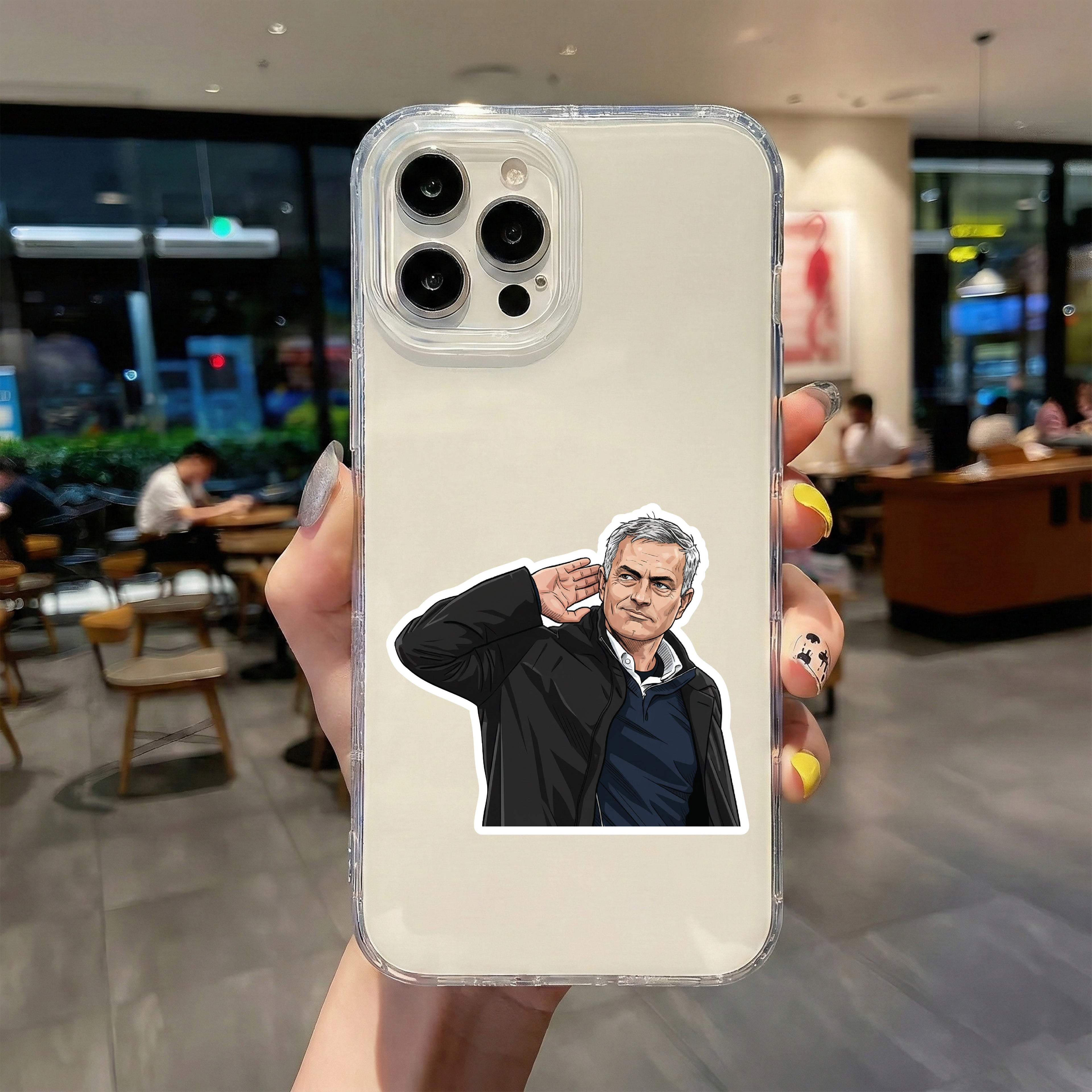 JOSE MOURINHO - THE SPECIAL ONE LISTEN STICKER