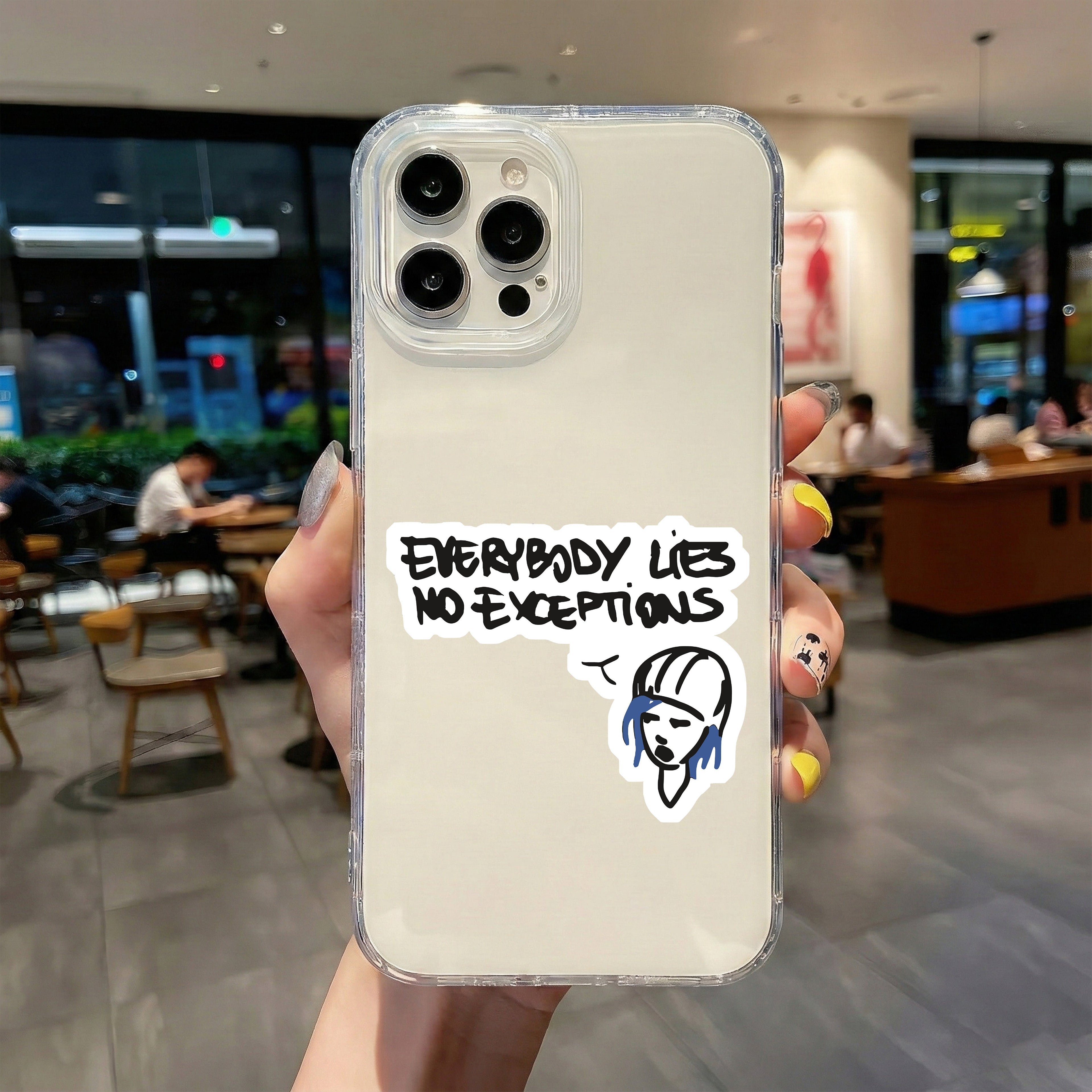 EVERYBODY LIES NO EXCEPTIONS - TRUTH BOMB STICKER