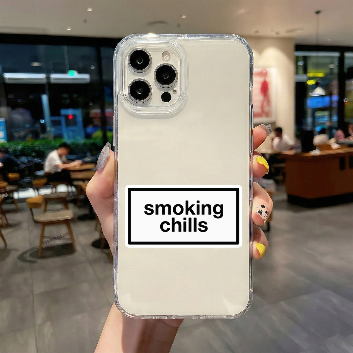 CHILL SMOKE STICKER