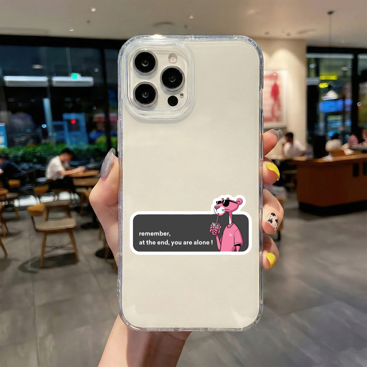 BUBBLE TEA FOR YOUR TEARS STICKER