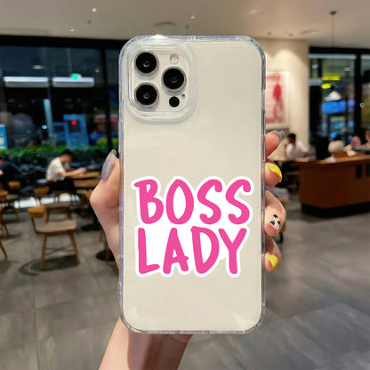 BOSS LADY VIBES STICKER