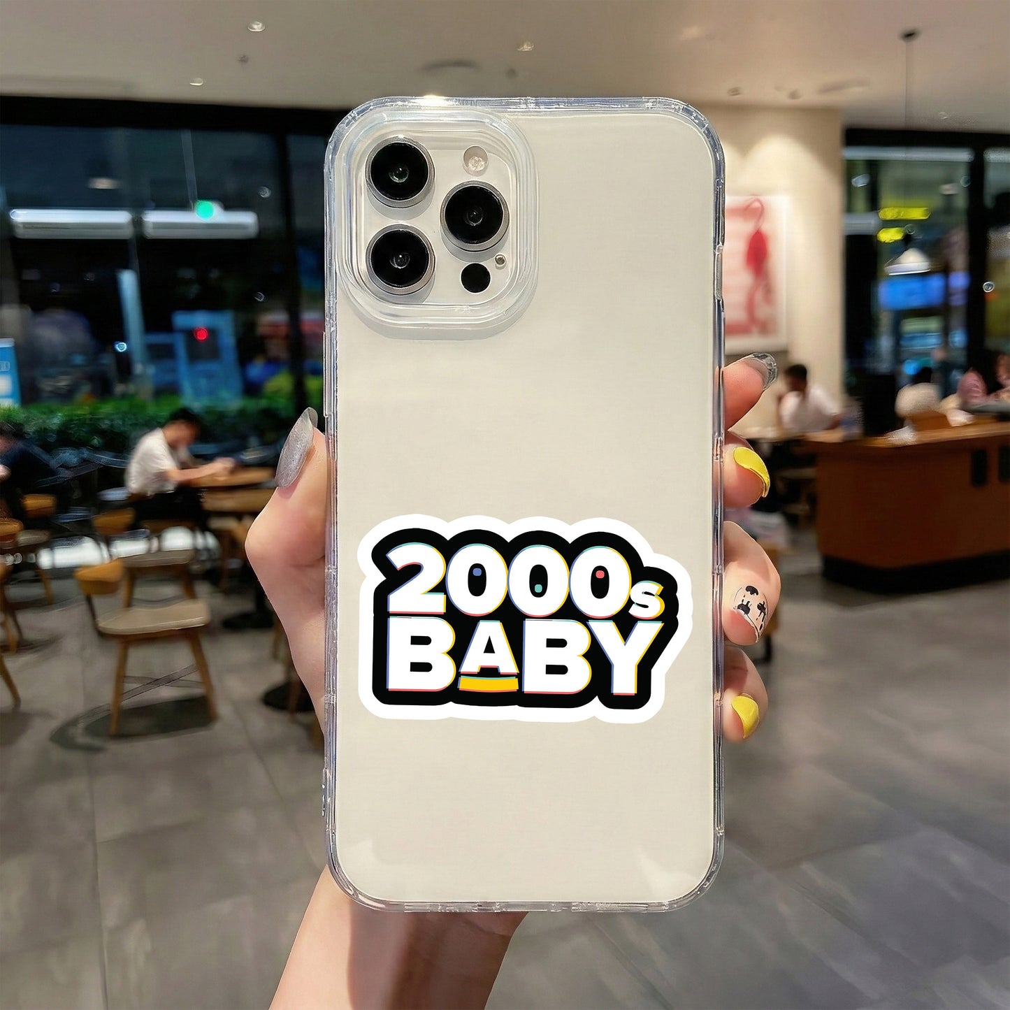 BORN IN THE WRONG ERA STICKER