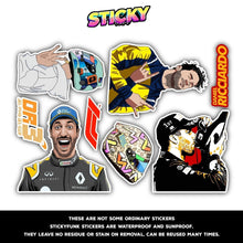 DANIEL RICCIARDO MINI STICKERS SHEET