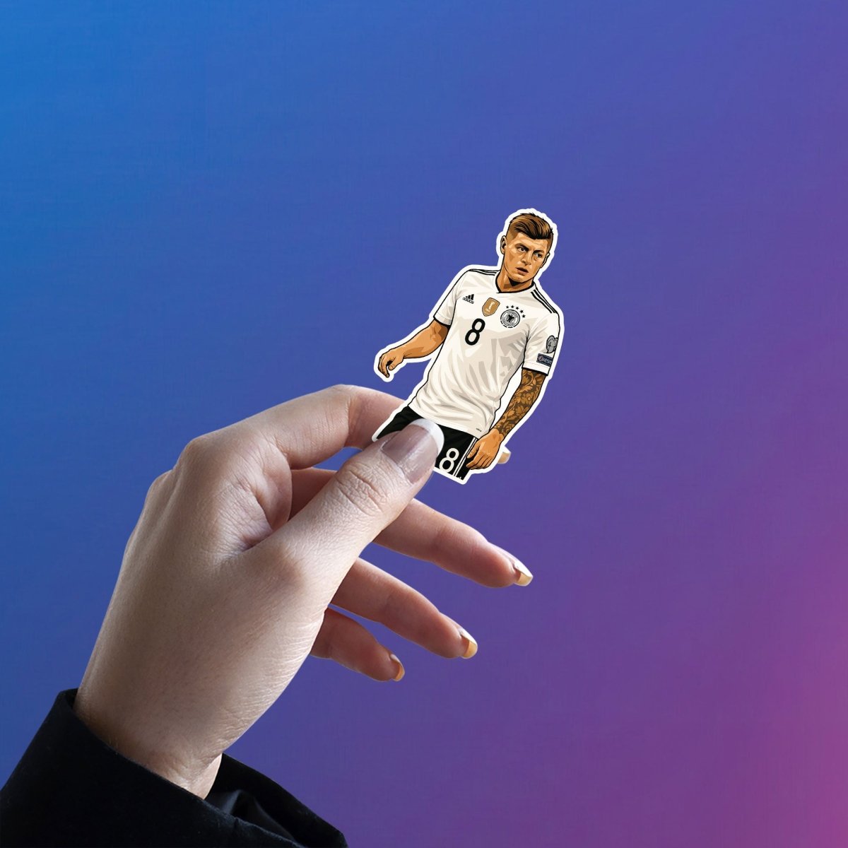 GERMAN SNIPER - TONI KROOS - stickyfunk premium stickers