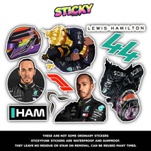 LEWIS HAMILTON MINI STICKERS SHEET