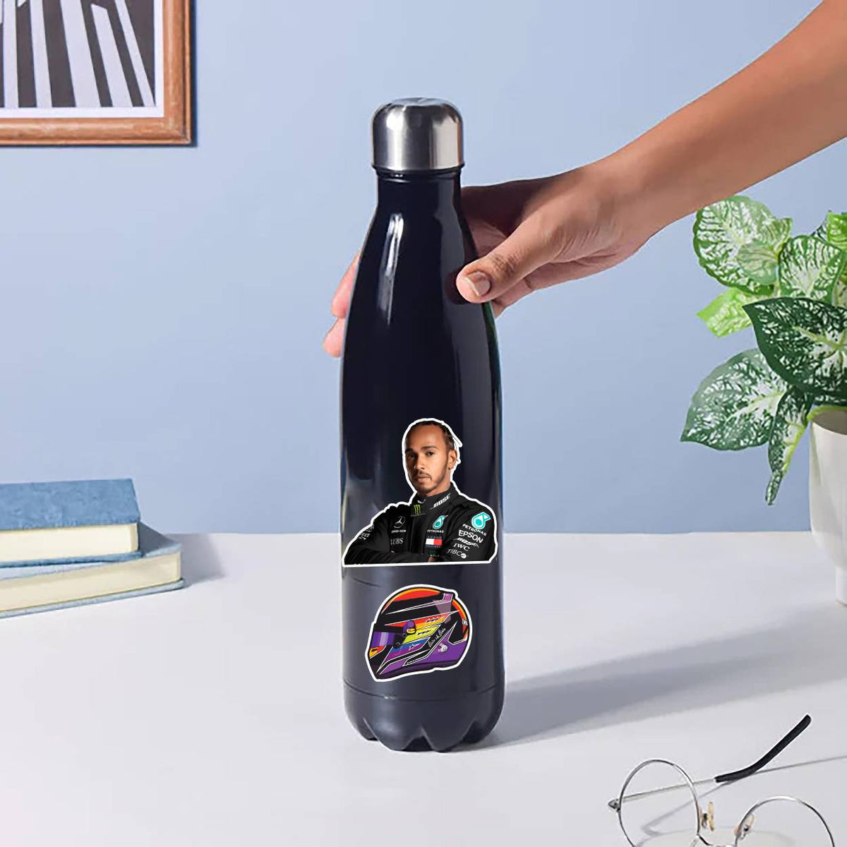 LEWIS HAMILTON MINI STICKERS SHEET