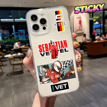 SEBASTIAN VETTEL MINI STICKERS SHEET