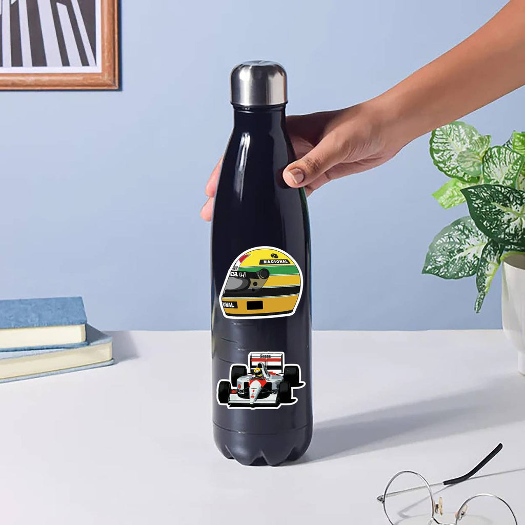 AYRTON SENNA MINI STICKERS SHEET - stickyfunk premium stickers