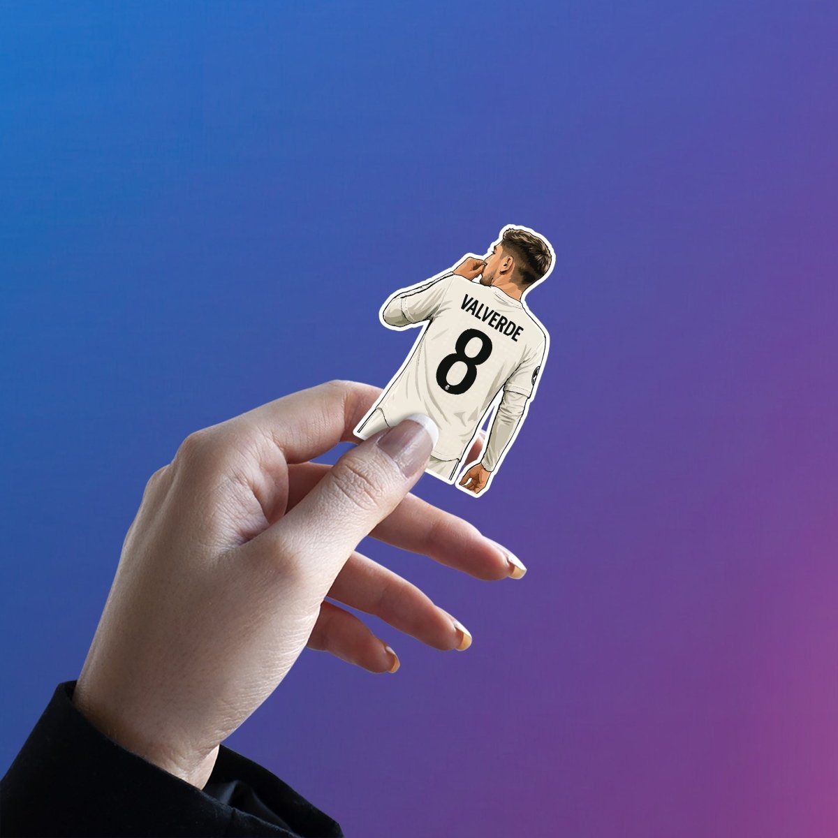 VALVERDE - MADRID'S TIRELESS FALCON - stickyfunk premium stickers