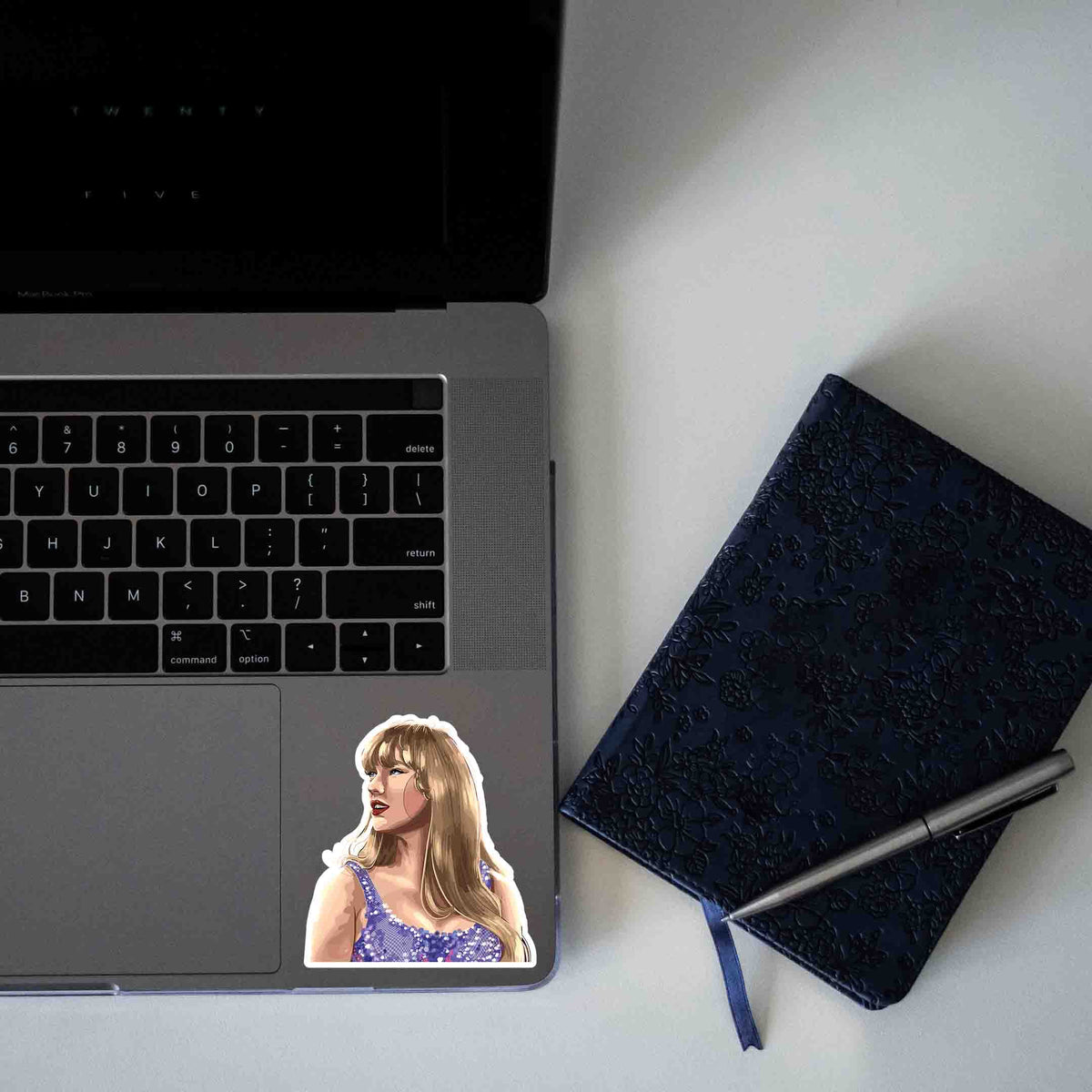 Purple Sequin Era Portrait – Taylor Swift Sticker