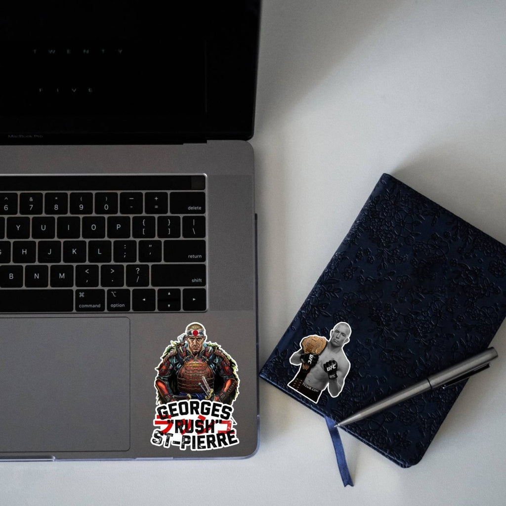 GEORGES ST - PIERRE MINI STICKERS SHEET - stickyfunk premium stickers
