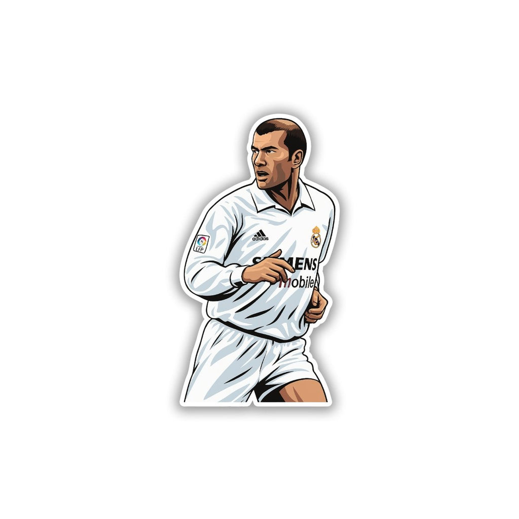 ZIZOU - THE ARTIST IN WHITE - stickyfunk premium stickers
