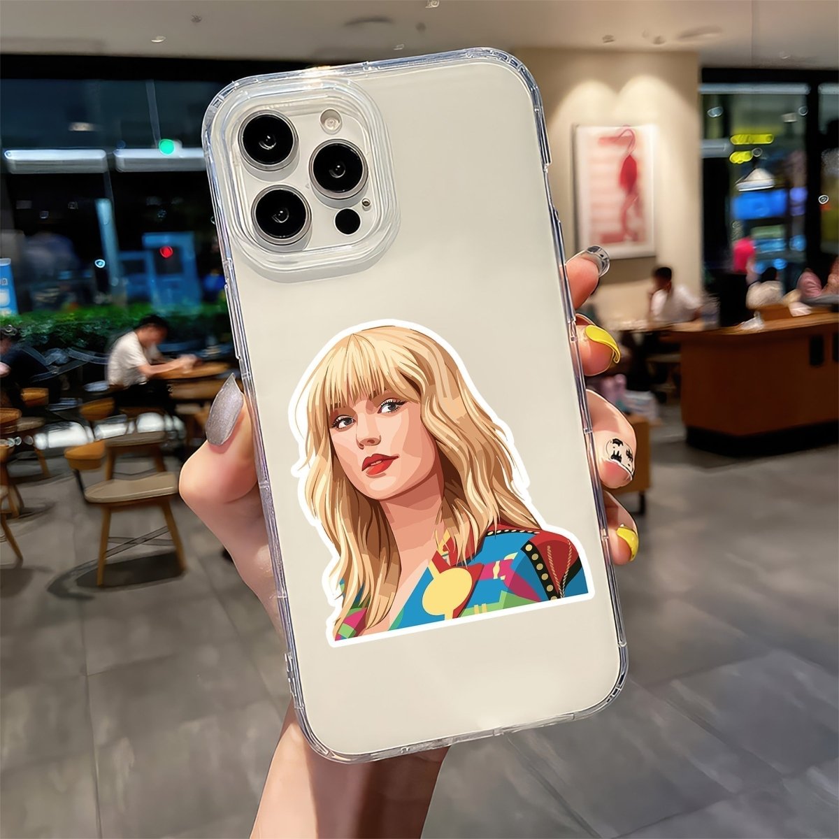 Not Lot Going On Tee Pose – Taylor Swift Sticker