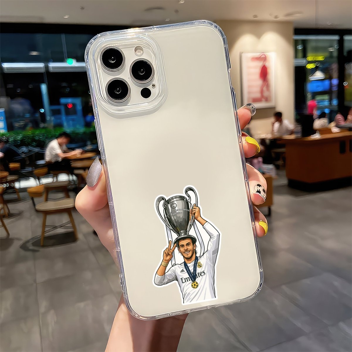 GARETH BALE - UEFA GLORY LIFT - stickyfunk premium stickers