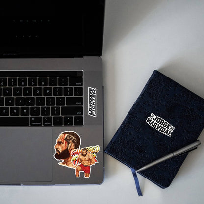 JORGE MASVIDAL MINI STICKERS SHEET - stickyfunk premium stickers