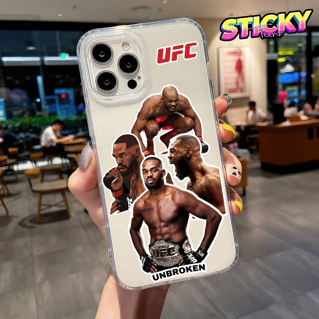 JON JONES MINI STICKERS SHEET - stickyfunk premium stickers