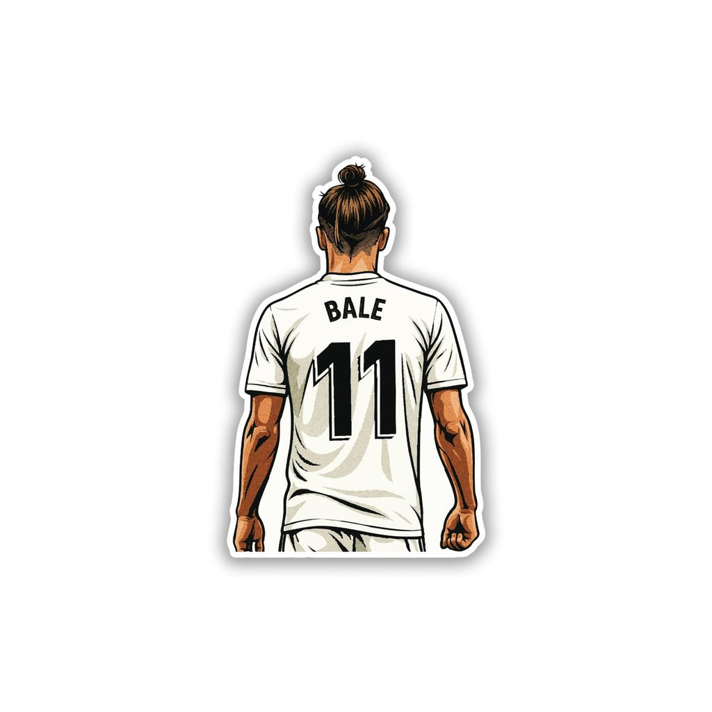 GARETH BALE - THE WELSH TORNADO - stickyfunk premium stickers