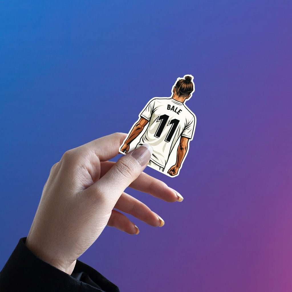 GARETH BALE - THE WELSH TORNADO - stickyfunk premium stickers