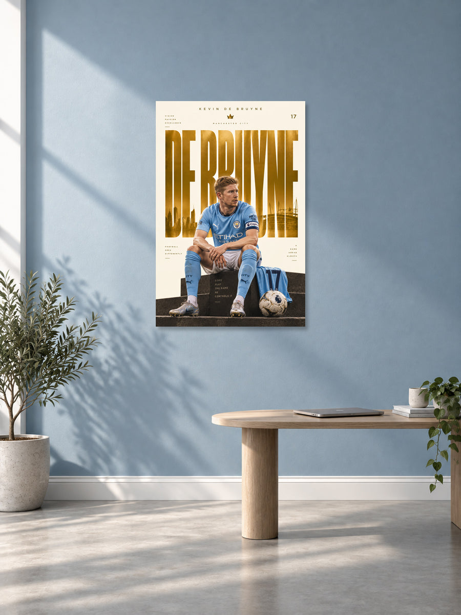 Kevin De Bruyne Stickyfunk Exclusive limited edition wall poster