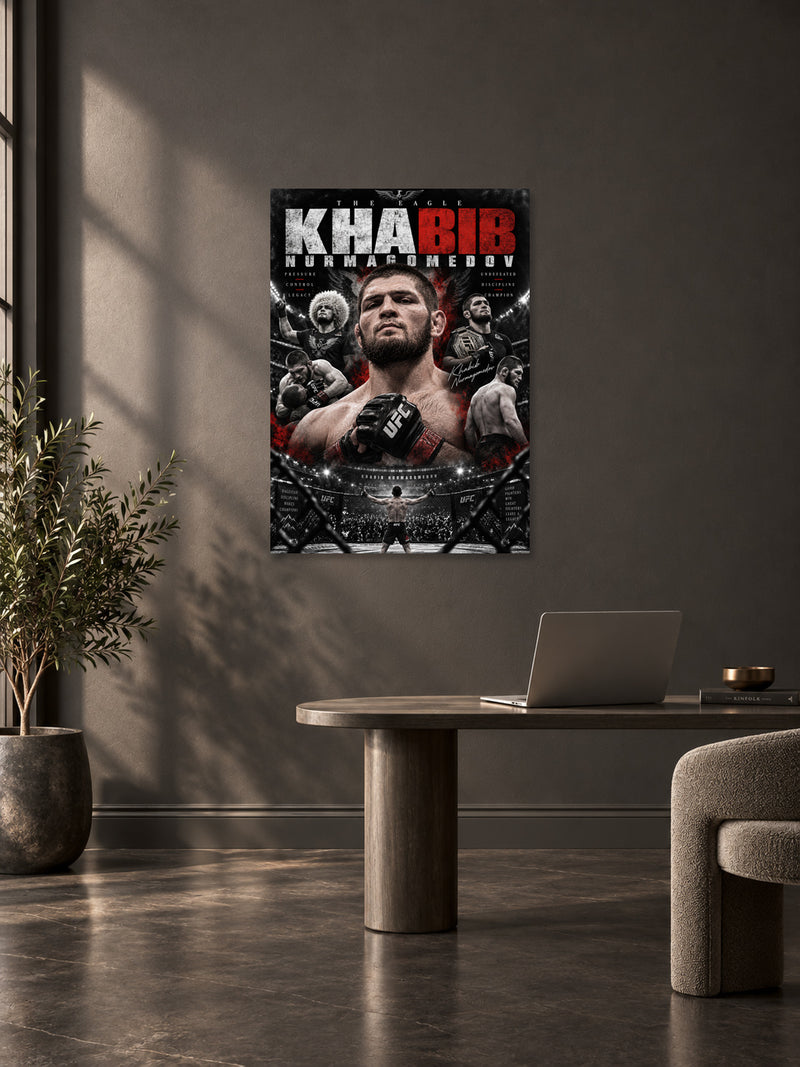 Khabib Nurmagomedov UFC Wall Poster – The Eagle 03