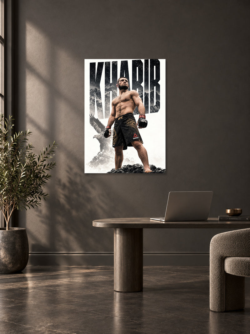 Khabib Nurmagomedov UFC Wall Poster – Eagle of the Octagon 04