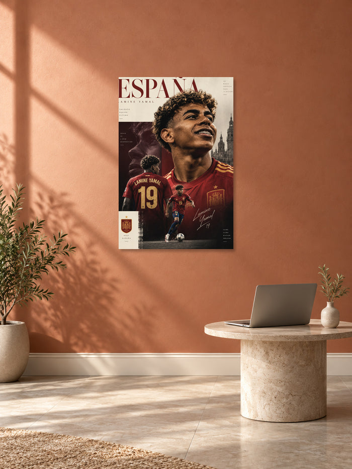 Lamine Yamal Wall Poster 004