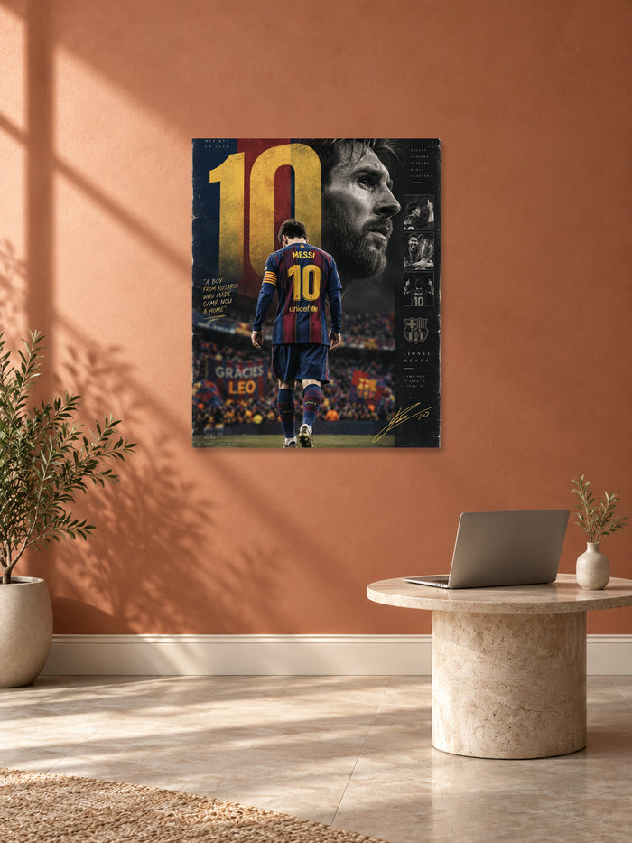 Lionel Messi Wall Poster 007