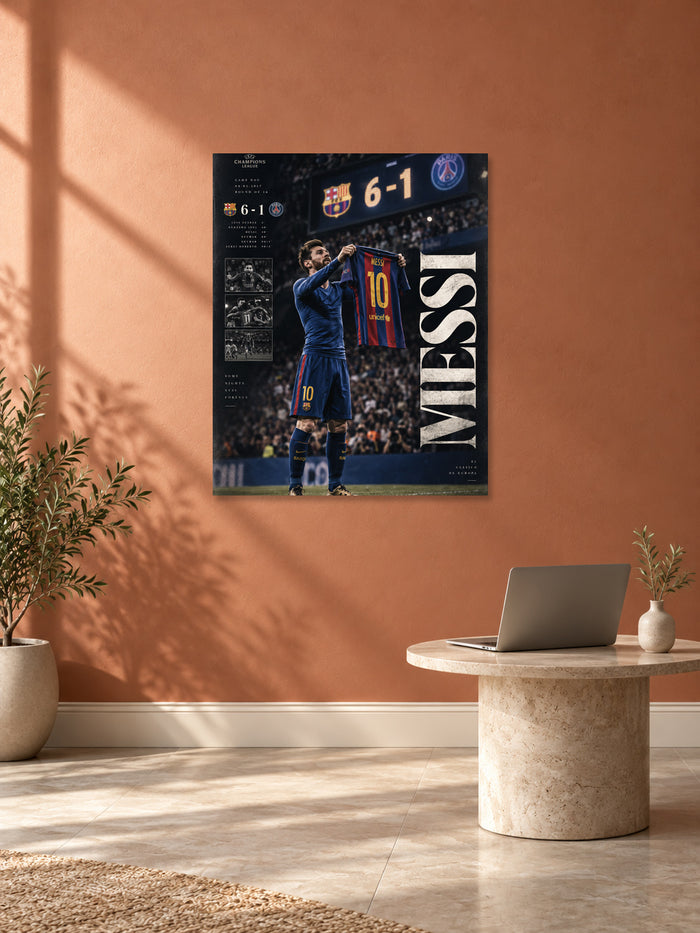 Lionel Messi Wall Poster 010
