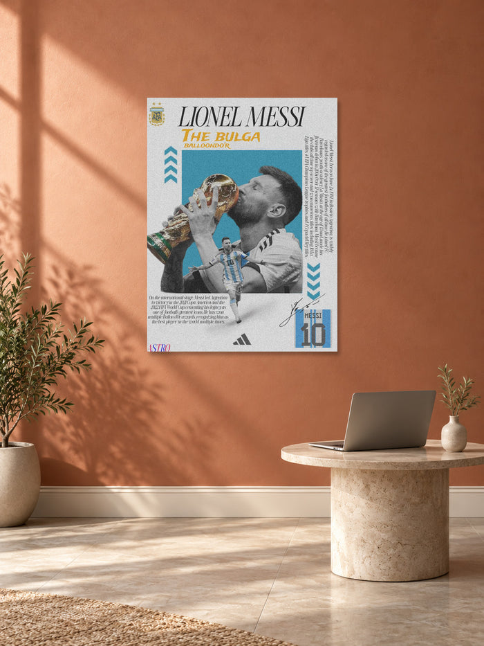 Lionel Messi Wall Poster 016