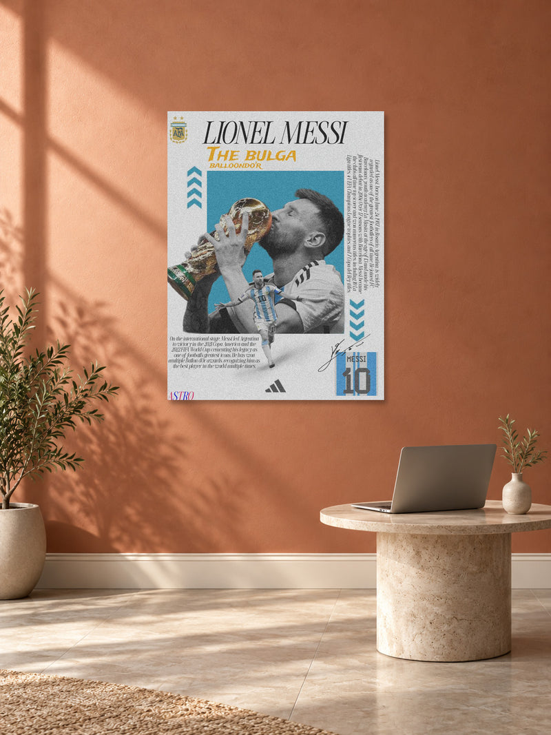 Lionel Messi Wall Poster 016