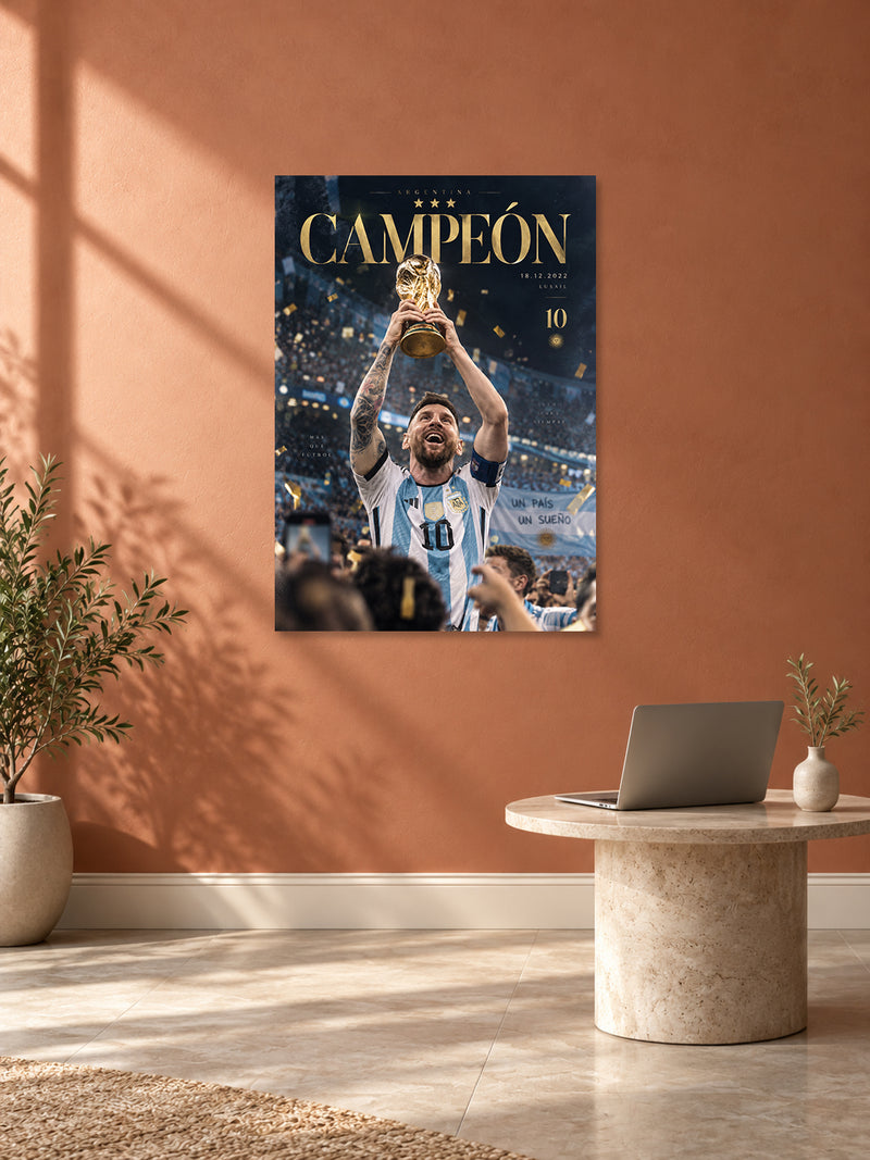 Lionel Messi Wall Poster 017