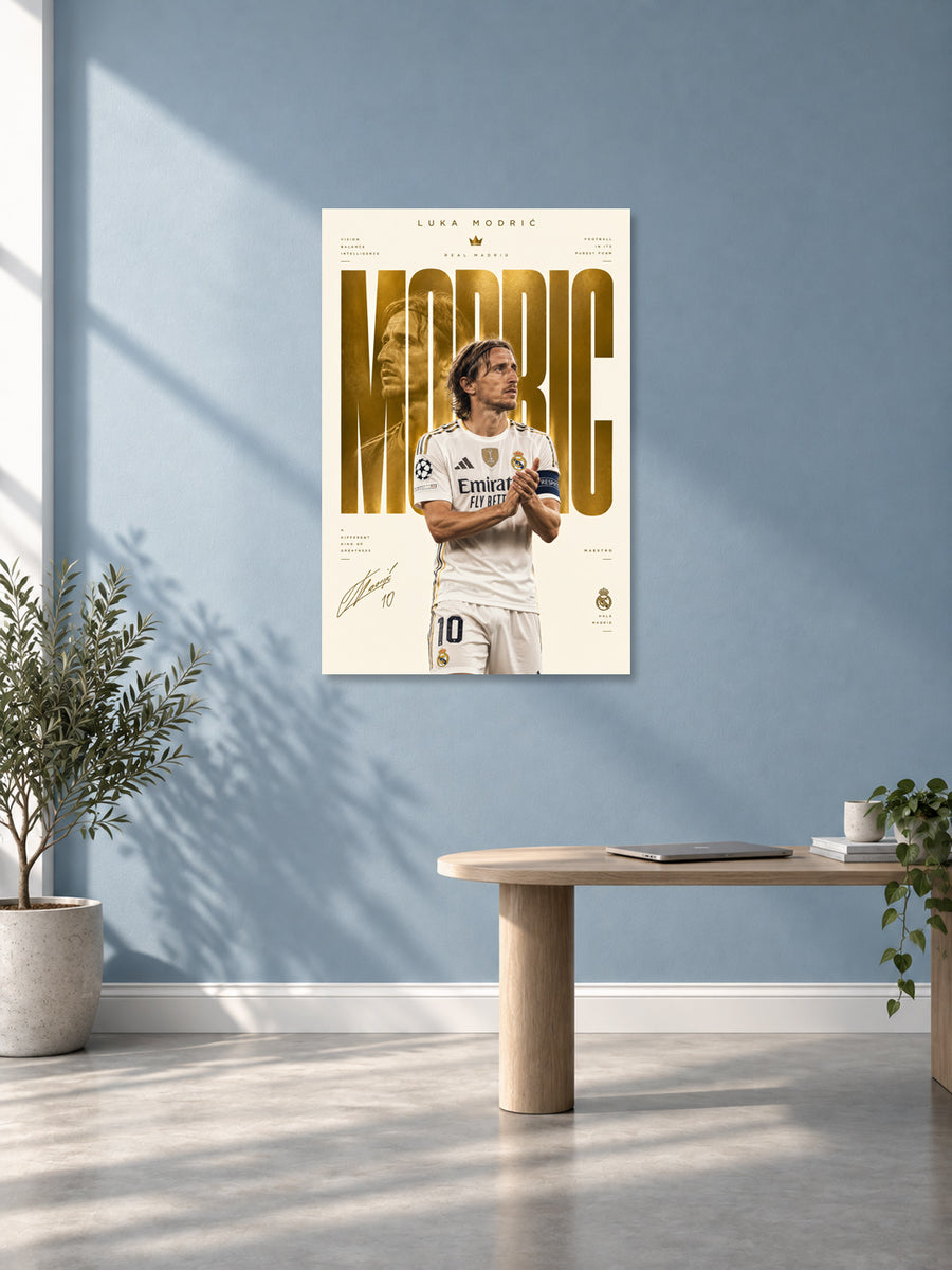 Luka Modric Stickyfunk Exclusive limited edition wall poster
