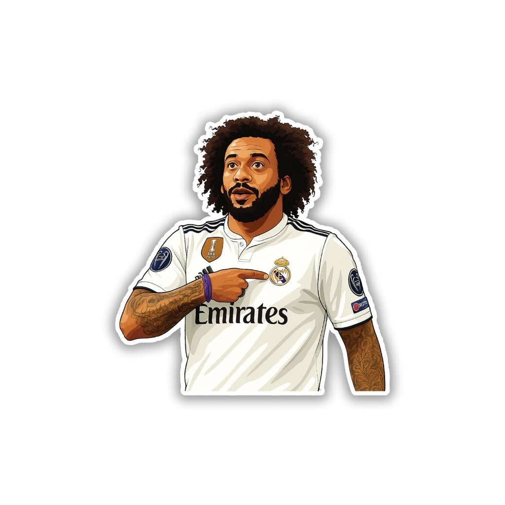 MADRID'S PRIDE - MARCELO - stickyfunk premium stickers