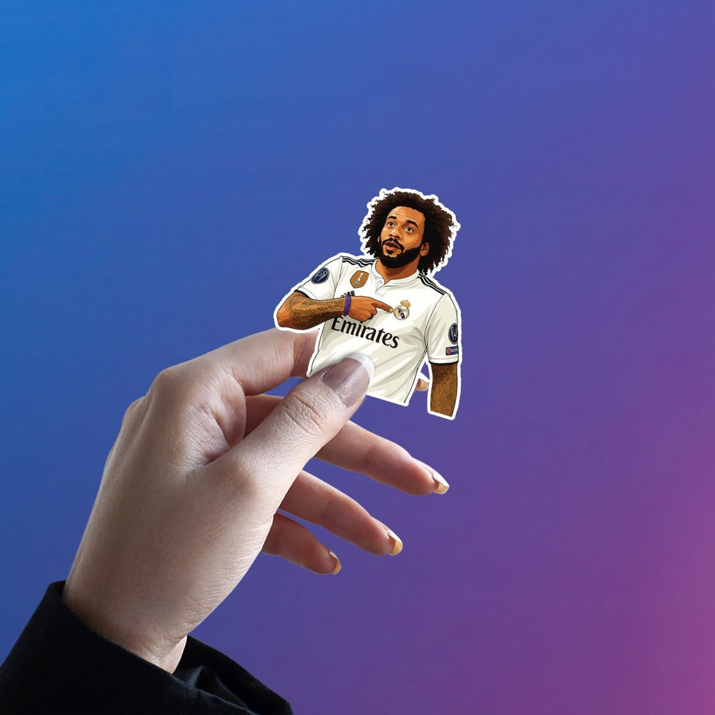 MADRID'S PRIDE - MARCELO - stickyfunk premium stickers