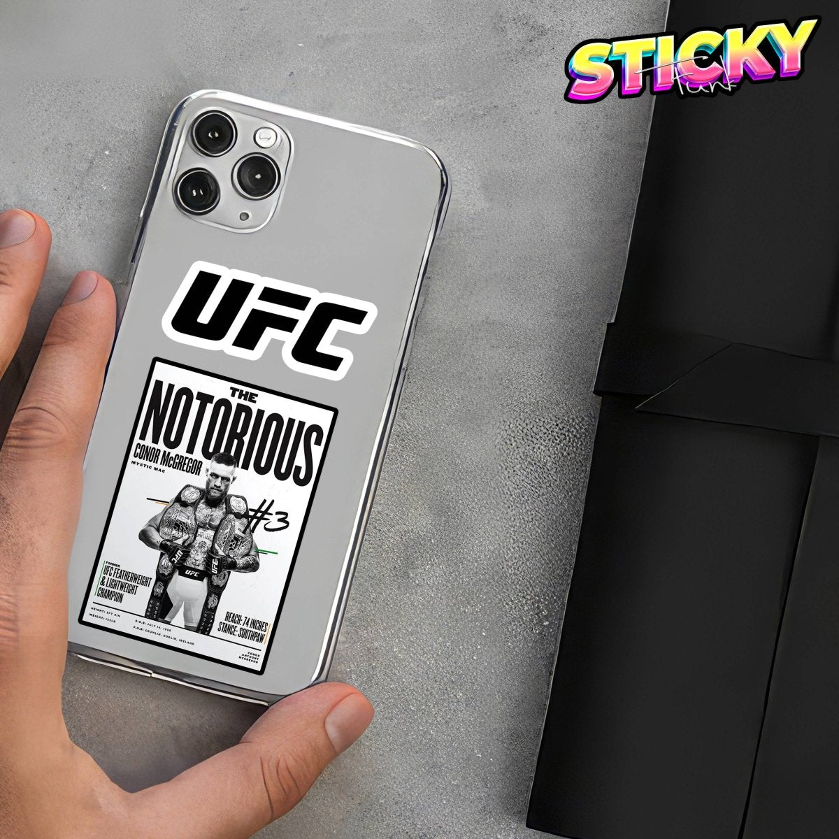 CONOR MCGREGOR MINI STICKERS SHEET - stickyfunk premium stickers