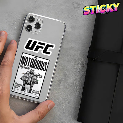 CONOR MCGREGOR MINI STICKERS SHEET