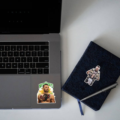 CONOR MCGREGOR MINI STICKERS SHEET - stickyfunk premium stickers
