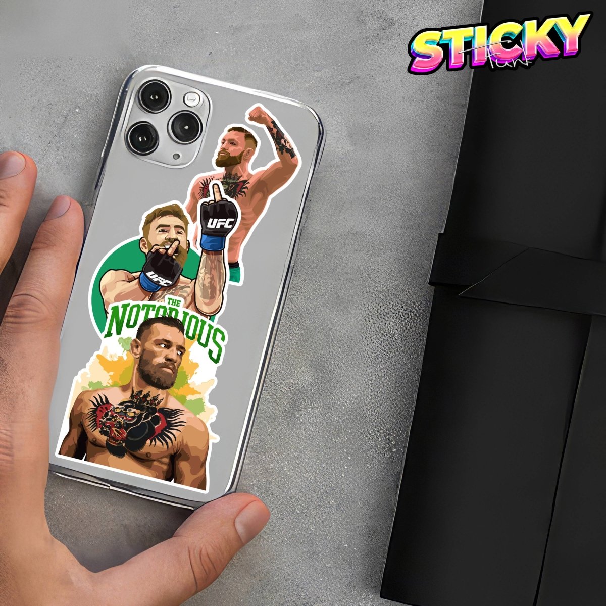 CONOR MCGREGOR MINI STICKERS SHEET - stickyfunk premium stickers