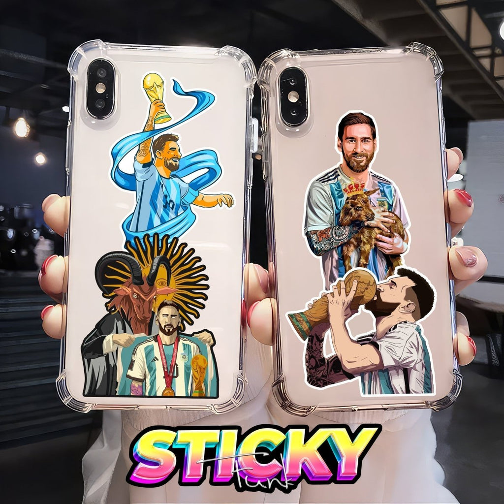 MESSI WORLDCUP EDITION - stickyfunk premium stickers