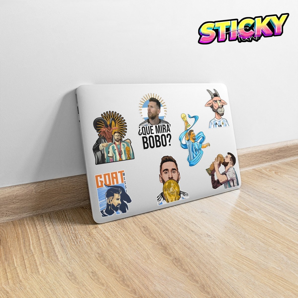 MESSI WORLDCUP EDITION - stickyfunk premium stickers