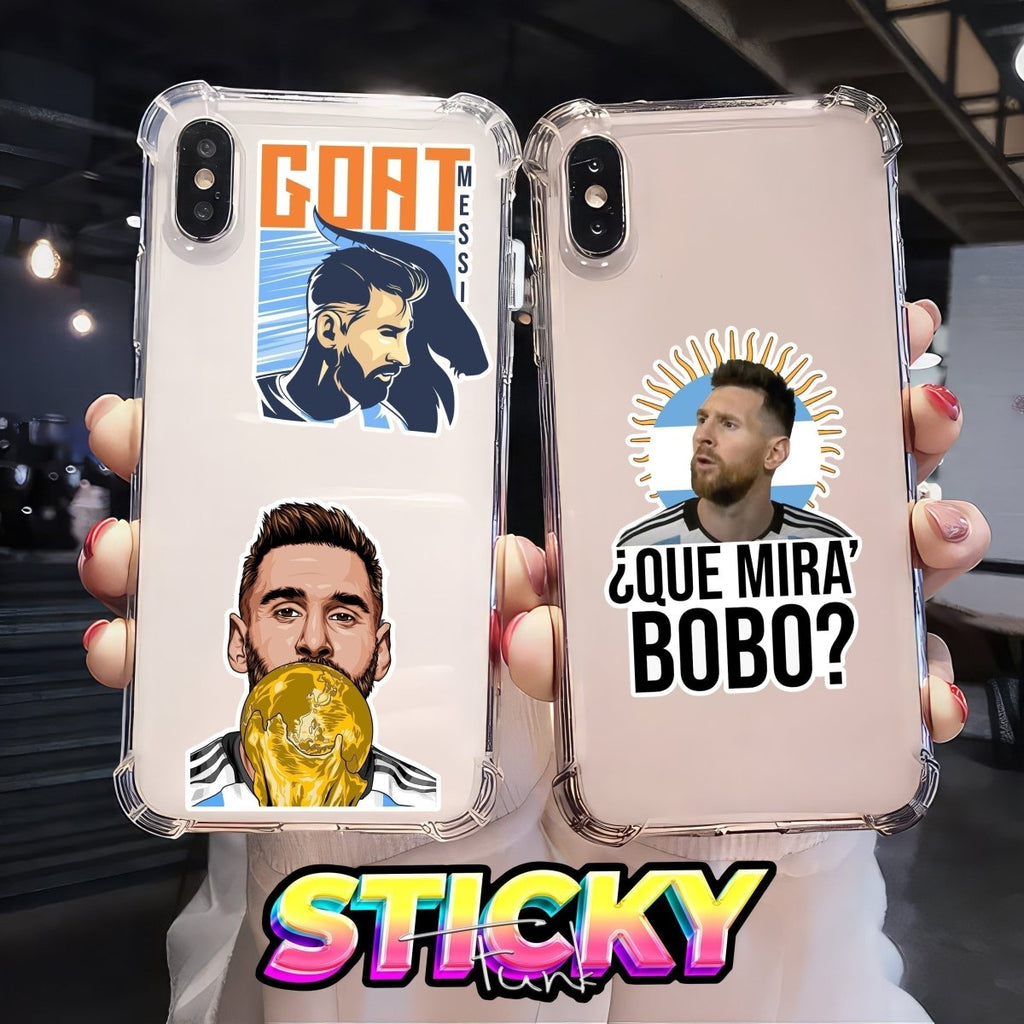 MESSI WORLDCUP EDITION - stickyfunk premium stickers