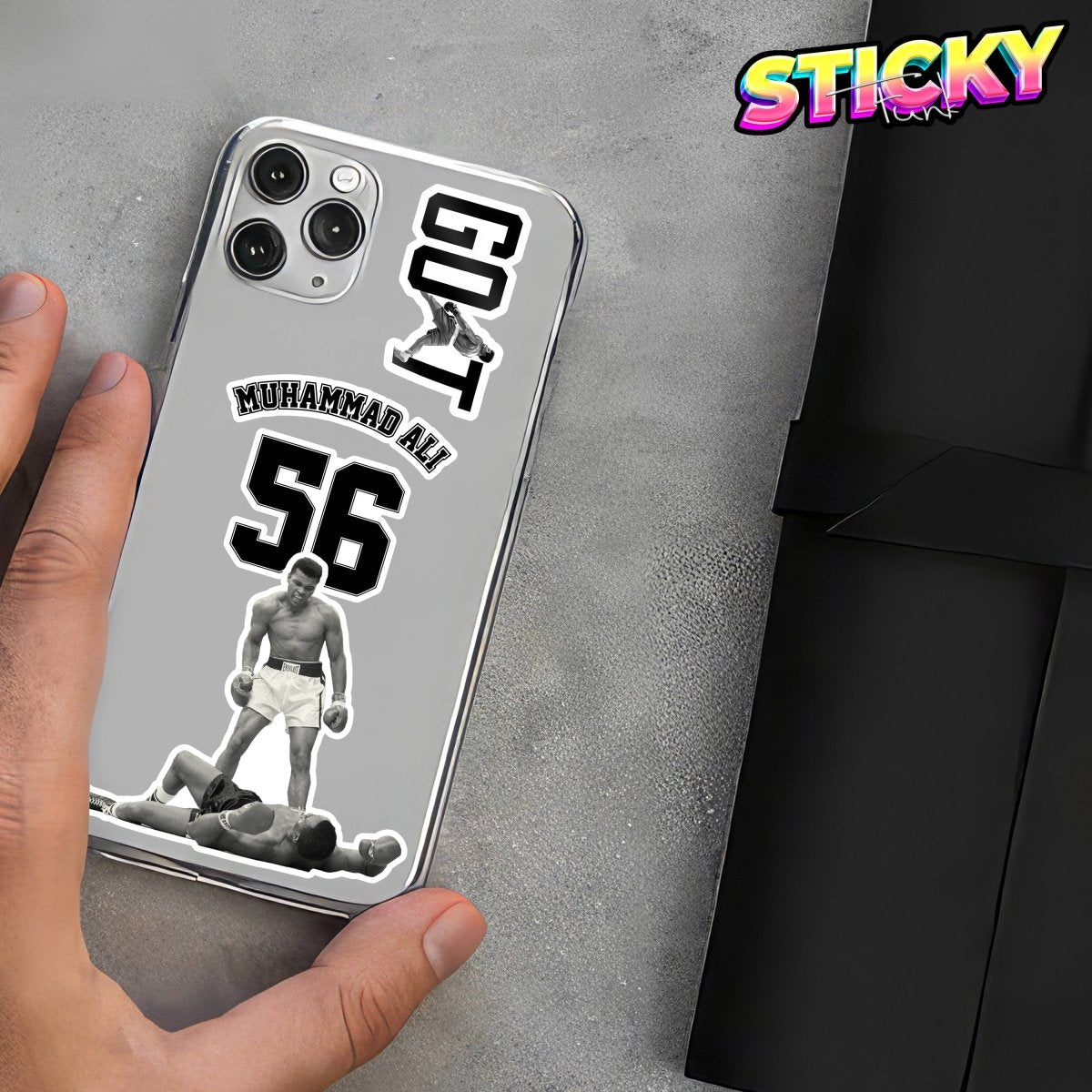 MUHAMMAD ALI MINI STICKERS SHEET - stickyfunk premium stickers