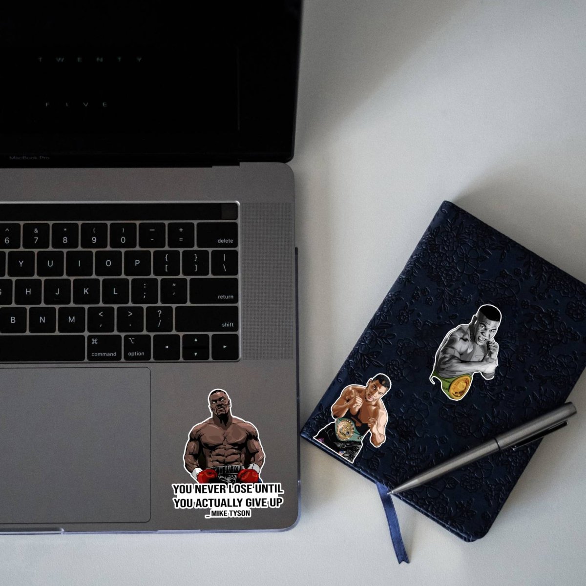 MIKE TYSON MINI STICKERS SHEET - stickyfunk premium stickers