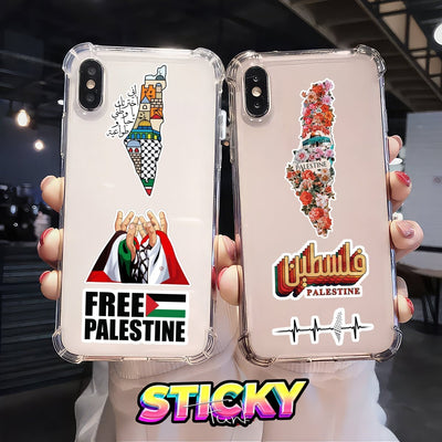 PALESTINE STICKERS SHEET