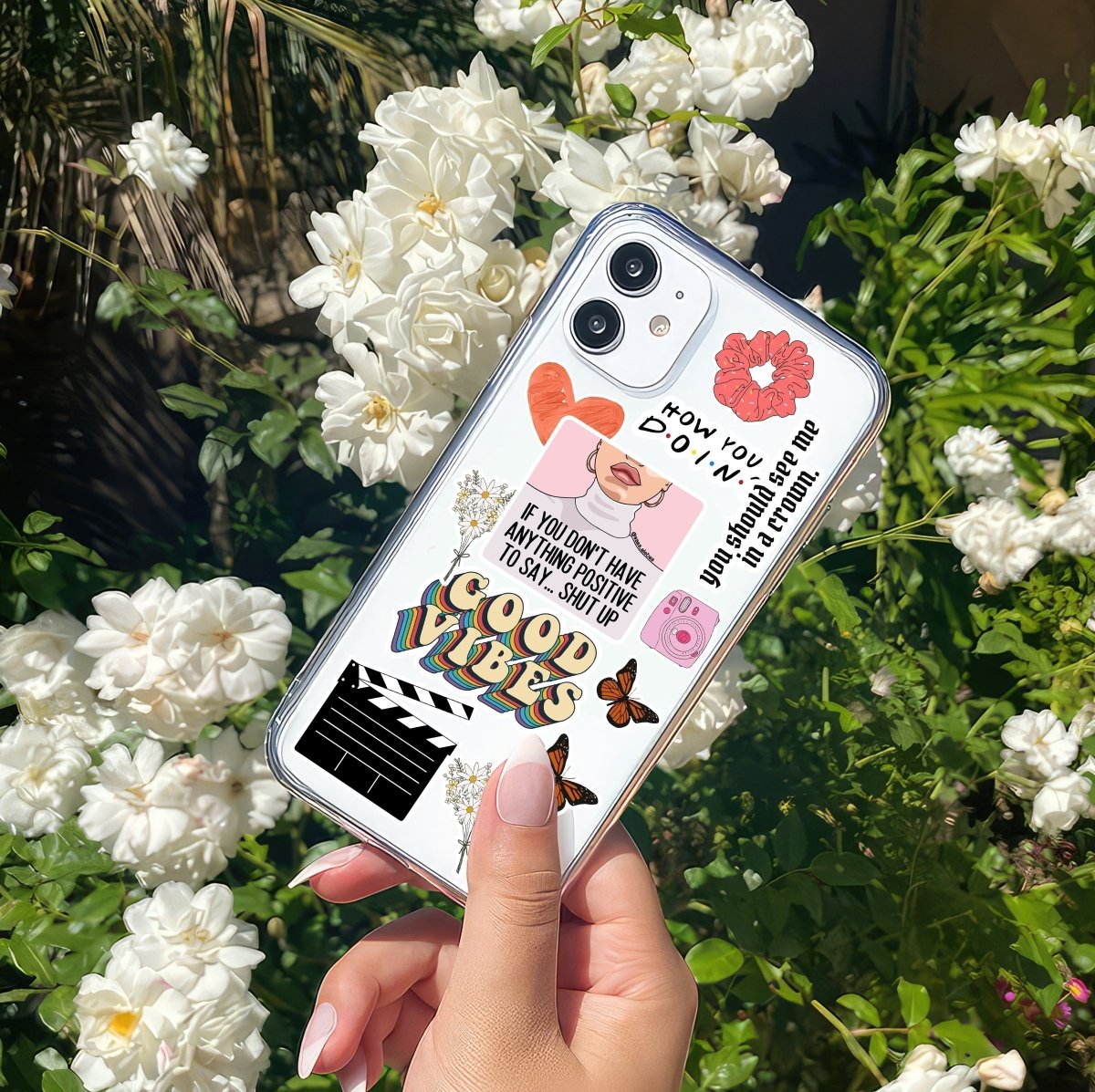 PINK AESTHETIC MINI STICKERS SHEET - stickyfunk premium stickers