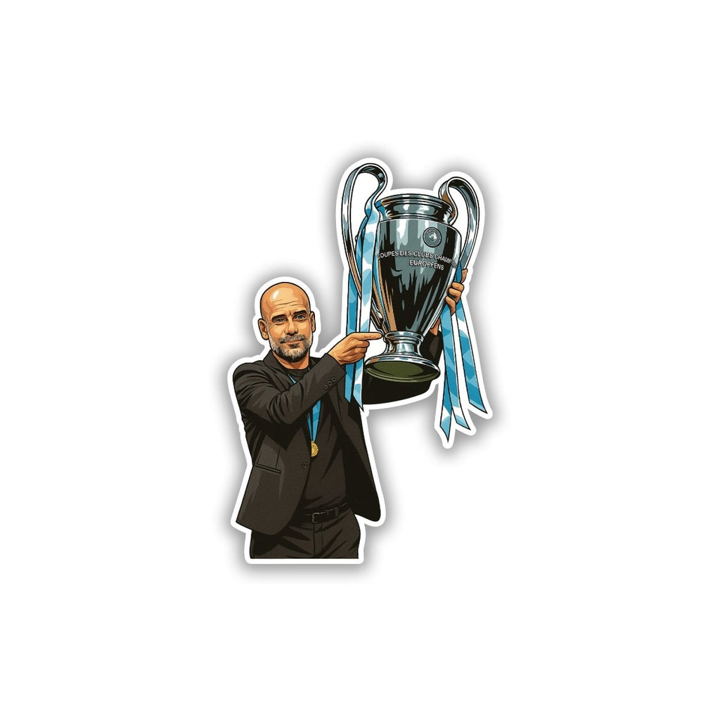 PEP GUARDIOLA - MASTERMIND - stickyfunk premium stickers