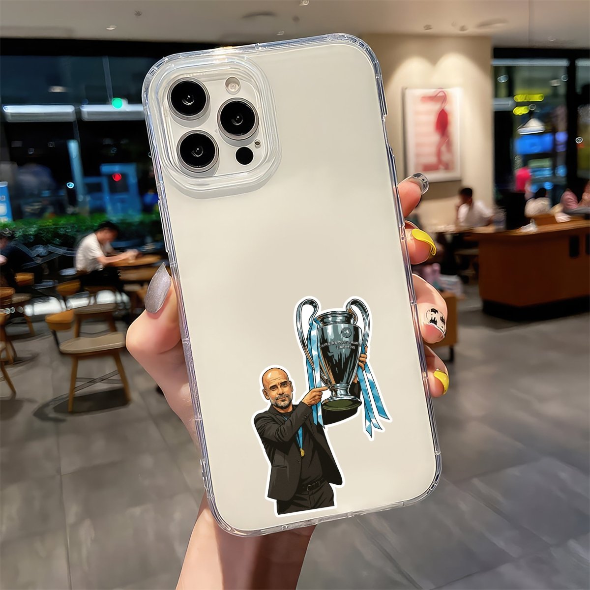 PEP GUARDIOLA - MASTERMIND - stickyfunk premium stickers