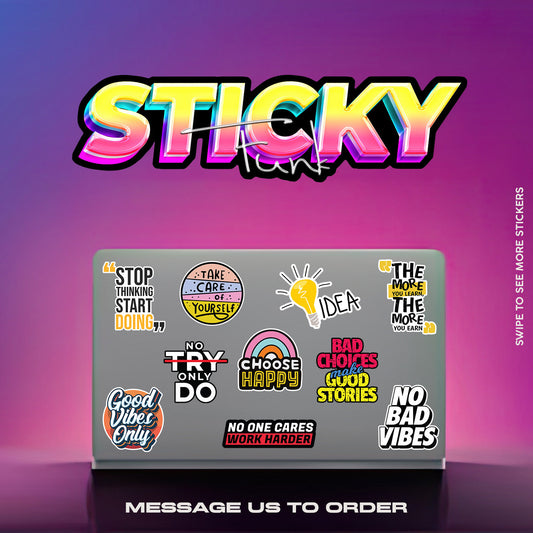 MOTIVATIONAL STICKERS SET